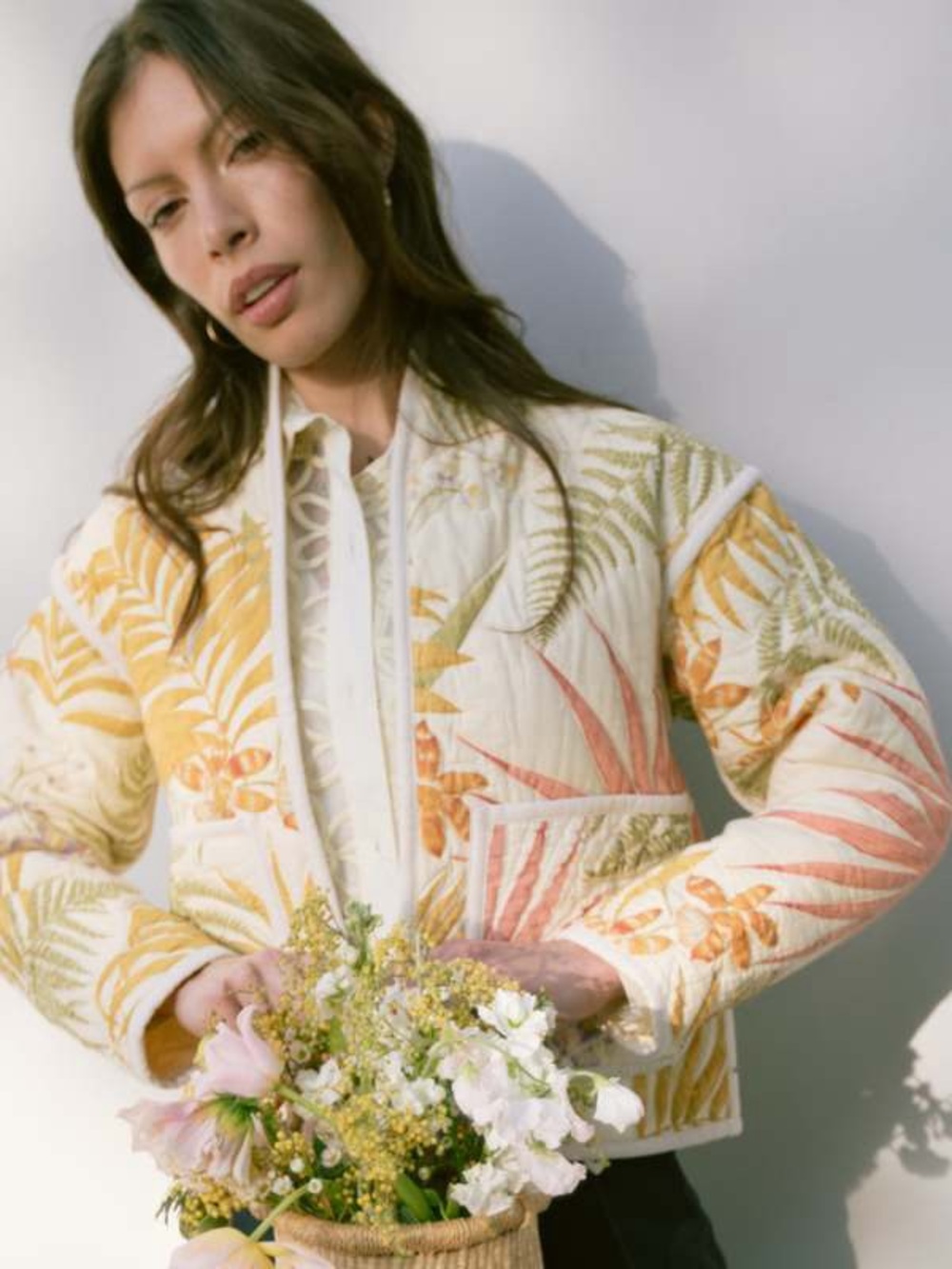 Jess Meany Light Laguna quilted jacket